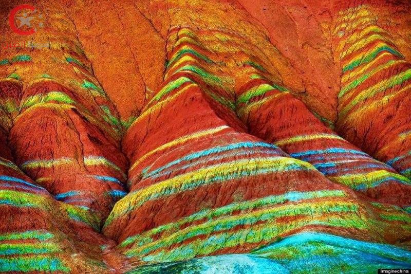 حقيقة ألوان جبال دنكسيا