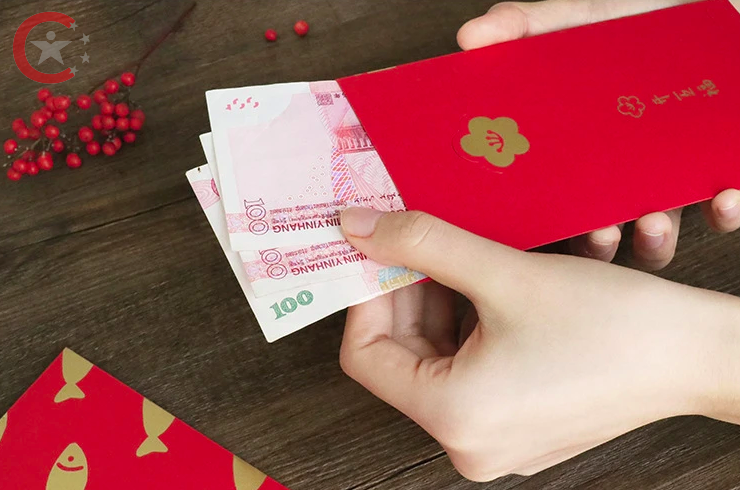 Red envelopes in China
