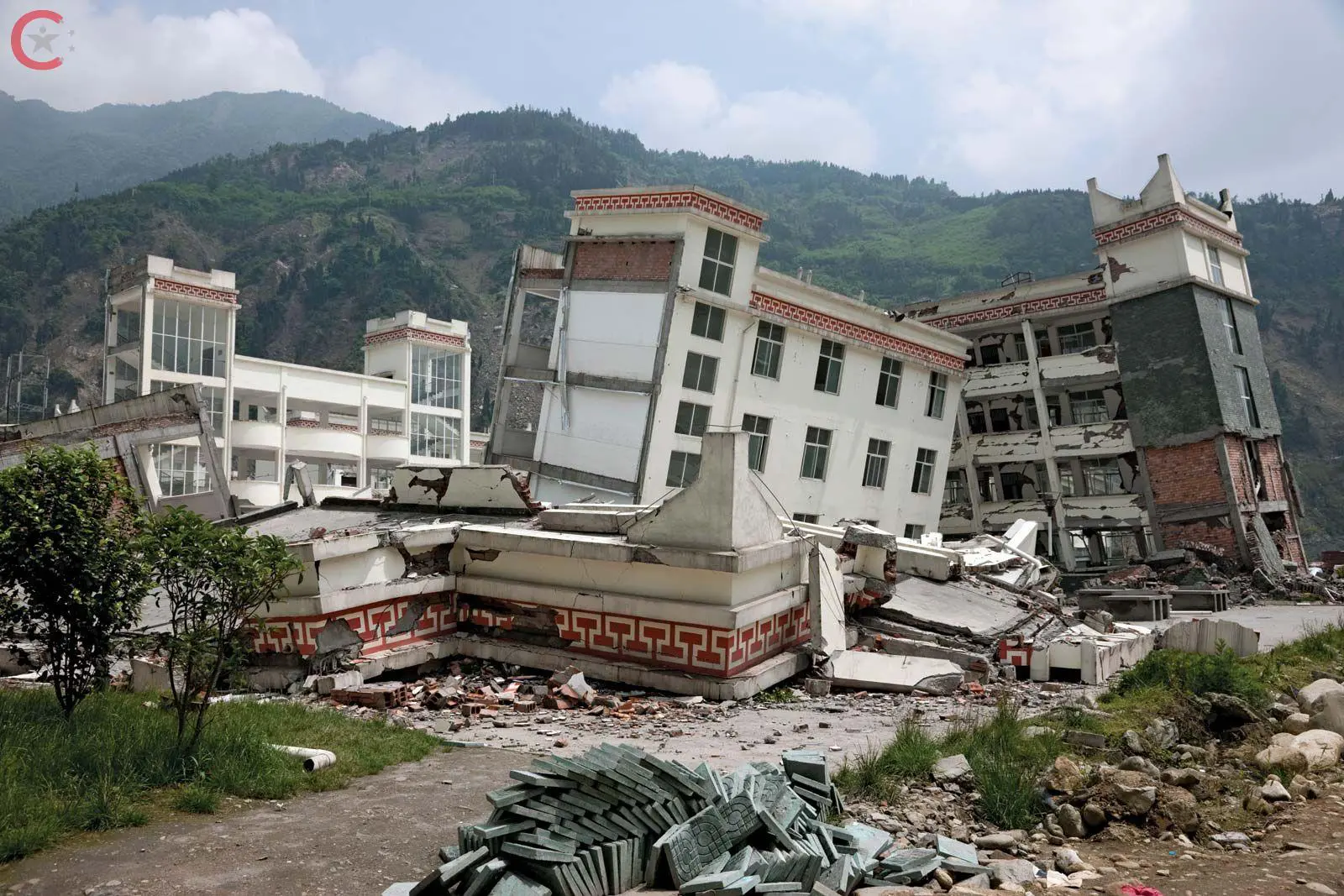 أضرار زلزال سيتشوان في الصين