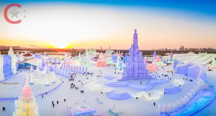 The international Harbin Ice & Snow Sculpture Festival 
