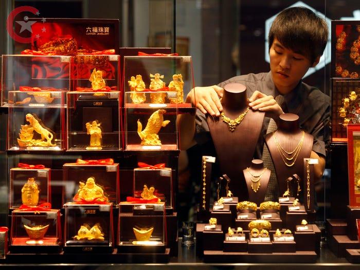 أفضل متاجر بيع وشراء الذهب في الصين